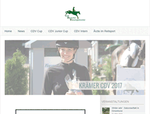 Tablet Screenshot of cdv-news.de